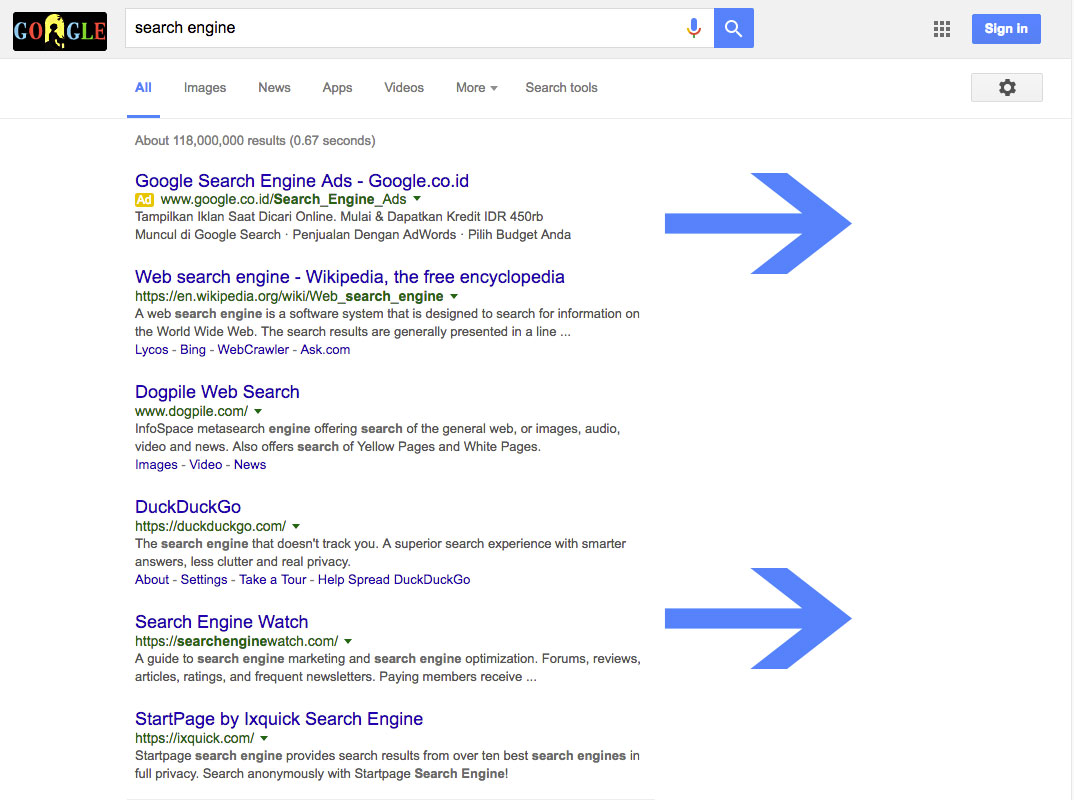 Google-Search-Width